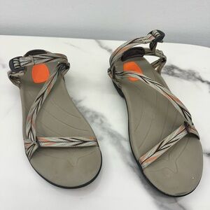 Teva Women's Sandals in Tan and Orange